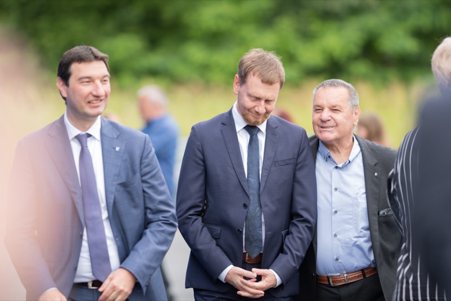 Gäste beim Rundgang