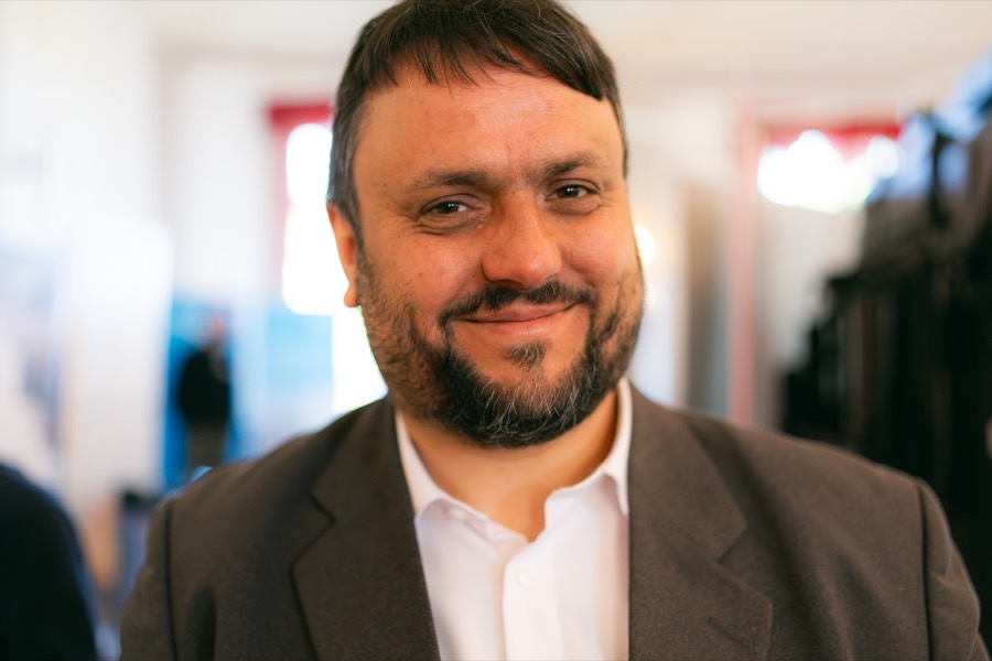 Gast im Gespräch